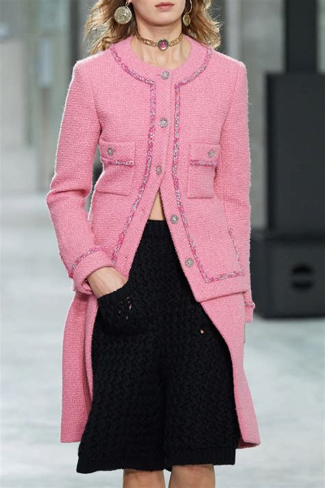 pink chanel jirt wool